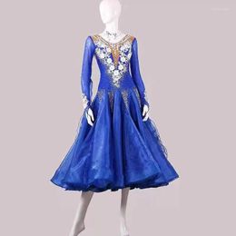 Stage Wear Ballroom Competition Dance Dresses Women 2023 Performances Waltz Skirt Adult Standard Dancing Dress