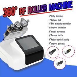 Slimming 360 Degree Rotation Radio Frequency Heat Press Weight Loss Instrument Facial Lifting Machine Rolling Device