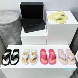 Spring sandal slipper white fat flip flops bread thick soles High slippers sandals platform shoes 01