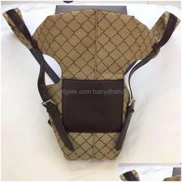 Evening Bags Baby Bag Front Strap Grid Kids Carriers Fashion Mtifunction Safety Backpacks Mummy Maternity Nursing Handbag Drop Deli Dhn5U