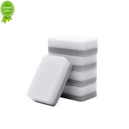 New 5PCS Microfiber High Density Sponges Kitchen Cleaning Tools Washing Towels Wiping Rags Sponge Scouring Pad Dish Cleaning Cloth