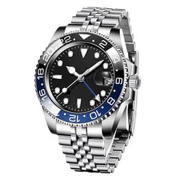 Men's Watch u1 Designer Automatic Sapphire Mirror 904L Stainless Steel Movement Watch vs Glow GMT Monte De Luxe Root Beer Luxury Men's Watch DHgate ST9