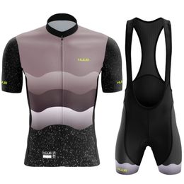 Cycling Jersey Sets HUUB Men's Racing Cycling Suits Tops Triathlon Go Bike Wear Quick Dry Jersey Ropa Ciclismo Cycling Clothing Sets 230313