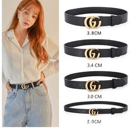 High Quality letter slide buckle belts men brand genuine leather designer balck Waistband male Casual ceinture homme Coffee