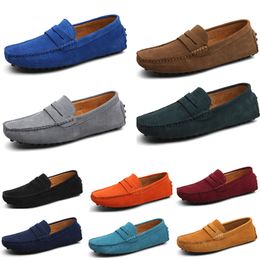 men casual shoes Espadrilles triple black navy brown wine red taupe green Sky Blue Burgundy mens sneakers outdoor jogging walking size 40-45 fifty five