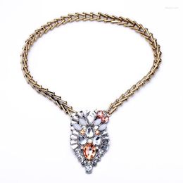 Pendant Necklaces Bulk Price Necklace Crystal For Women Est Bohemia Fashion Wholesale Choker Long Gold Color Jewelry Statement Friendship