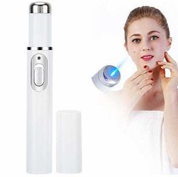 Blue Light Remover Pen Electronic Face Skin Scar Removal Pens Repairing Beauty Machine for Dark Spots Elasticity Tightening Facial Ideal