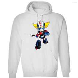 Men's Hoodies JEEG ROBOT DAITARN 3 MAZINGA GOLDRAKE Manga Cartoon Mens Neutral (Womens) Winter Sweatshirts