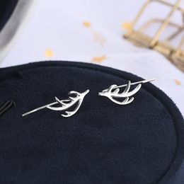 Stud Earrings S925 925 Sterling Silver Leaf Branch Earring Jewellery For Women Wholesale 2023