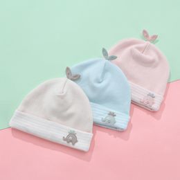 Caps Hats Cute Baby Hat Boy Girl Warmer Cotton Cap Kids Beanies Stuff Children Accessories born Bonnet Babies Hospital Hat 230313