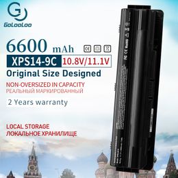 11.1V 6600 mAh J70W7 R795X WHXY3 Laptop Battery for Dell XPS 14 15 17 L501X L502X L701X L521X L702X 312-1123 312-1127