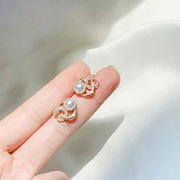 Dangle Chandelier Needle Stud Earrings Korea Dongdaemun Small Fragrance Joker Earrings Online Celebrity With Ear Jewelry Women G230313