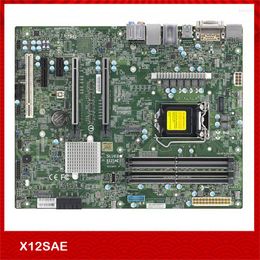 Motherboards For Supermicro Workstation Motherboard X12SAE LGA-1200 W-1200 W480 4 SATA3 M.2 Mainboard Perfect Test Good Quality