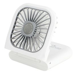 Electric Fans iHoven Portable Table USB Rechargeable with Power Bank Hand Held Adjustable Desktop Mini for office Home