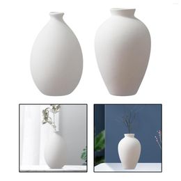 Vases 2x Nordic Ceramic Flower Vase Living Room Decoration Office