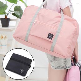 Storage Bags Portable Nylon Folding Travel Large Capacity Luggage Accessories WaterProof Handbags Clothes Closet Organiser