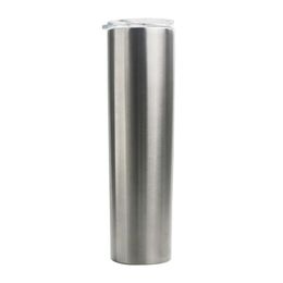 35oz Stainless Steel Skinny Tumbler Double Wall Wine Tumbler Vacuum Beer Mug Insulated Coffee Mug Cup Outdoor Travel Mug with Straw A03