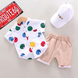 Clothing Sets Baby Boy 2023 Infants Born Clothes Set Shorts Sleeve Tops 2PCS Outfits Summer