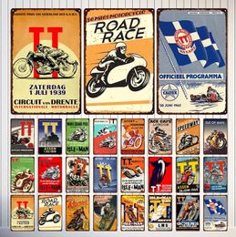 Racing Tin Sign Poster Motor Oil Metal Sign Shabby Chic Wall Decor Bar Home Art Motor Home Garage Decor Gas Poster Man Cave Decor Personalized Art Decor Size 30X20CM w01