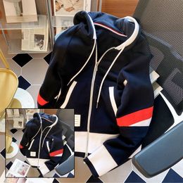 Mens Hoodie Full Zip Up Hoodies for Woman Jacket Blue Hoody Hooded Sweatshirt Man Womens Sweater Long Sleeve Cardigan