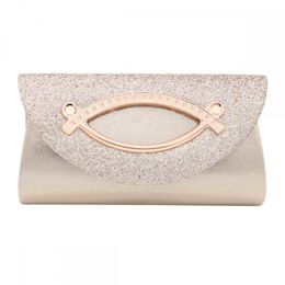 Evening Bags Women Clutch Bag Diamond Sequin Female Crystal Day Wedding Purse Party Banquet Black Gold Silver ClutchesEvening