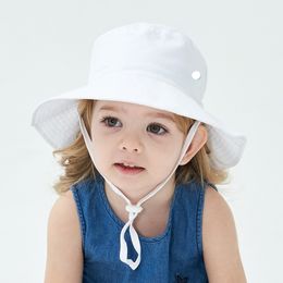 LL Kids Bucket Hat Outdoor Baseball Hats Summer Sun Hat Caps Canvas Leisure Fashion for Beach Hat Children LL897