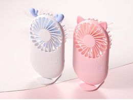 1Gadgets Portable Rechargeable USB Charging Cool Removable Handheld Mini Outdoor Fans Pocket Folding Fan Party
