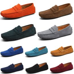 men casual shoes Espadrilles triple black navy brown wine red taupe green Sky Blue Burgundy mens sneakers outdoor jogging walking size 40-45 sixty seven