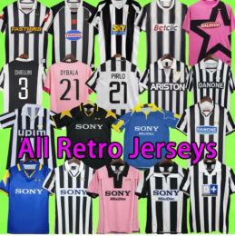 Retro-Fußballtrikots DEL PIERO PIRLO BUFFON INZAGHI 82 84 91 92 93 94 95 96 97 98 99 00 01 02 03 04 05 11 12 14 15 16 ZIDANE DAVIDS BOKSIC CHIELLINI Fußballtrikot xxl