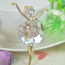 Keychains TR Ballerina Girl Keyring Rhinestone Crystal Charm Jewellery Women Bag Pendant Car Key Chain Valentine's Day Christmas Gift