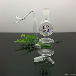 Hookahs Classic exterior Philtre windmill glass cigarette kettle Glass Bongs Oil Burner Pipes Water Pipes