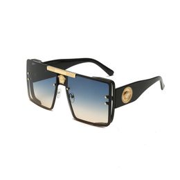 Head Sunglasses Designer Sunglasses Men Square Sunglasses Retro Womens Luxury Sun Glasses Men Uv400 Goggle High Quality Wear Comfortable Travel Beach Drive Ef7