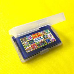Clear Plastic Game Cartridge Cases Case Storage Box Protector Holder Dust Cover Replacement Shell For Nintendo Game Boy Advance