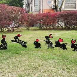 Garden Decorations Decoration Outdoor Animal Hollow Out Christmas Ornaments Yard And Home Decorative Accessories For Country House