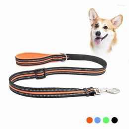 Dog Collars Reflective Leash Nylon Pet Rope For Small Medium Dogs Soft Breathab Walking Chihuahua Pitbull Supplies