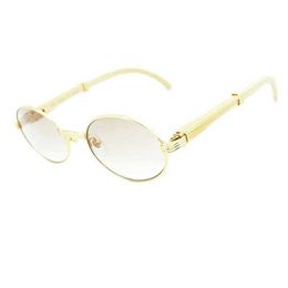 Brand Round Sunglasses Wood Carter Glasses Shades Eyewear For Men Luxury Designer Wooden Sunglass gafas de sol hombre
