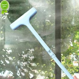 New Window Mesh Screen Brush Curtain Net Wipe Cleaner Carpet Brush Dust Removal Brush Home Retractable Long Handle Cleaning Tools