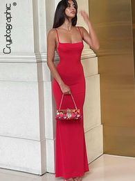 Party Dresses Cryptographic Draped Sexy Backless Sleeveless Slip Maxi Dress for Women Elegant Summer Sundresses Holiday Beach Vestido Clothes L230313