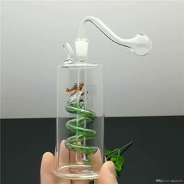 2023 Four-claw Philtre glass cigarette kettle with top Panlong and bottom Panlong in Europe and America Wholesale Bongs Oil Burner Pipes Water Pi