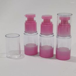 Storage Bottles 360 X 15ml Arrival Portable Travelling Vacuum Shampoo Containers 15cc 1/2oz Refillable Lotion Pump Airless Bottle