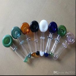 2023 Smoking Pipes Hot-selling snowflake multi-wheel stained glass cigarette pot Wholesale Glass Hookah, Glass Water Pipe Fittings, Smoking