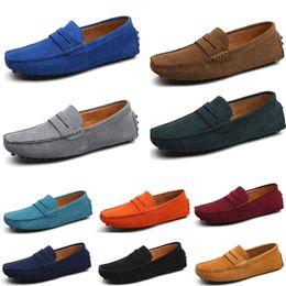 men casual shoes Espadrilles triple black navy brown wine red taupe green Sky Blue Burgundy mens sneakers outdoor jogging walking size 40-45 fifty six