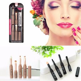 Makeup Brushes Fashion 4pcs Mini Soft Outdoor Ladies Portable Connectable Facial Products Multifunctional Eye Shadow Tools