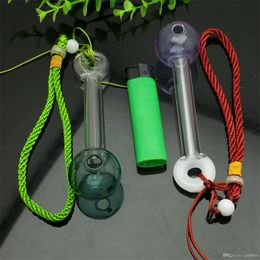 Smoking Pipes Coloured rope glass foam smoker Glass bongs Oil Burner Glass Water Pipe Oil Rigs