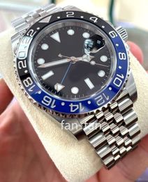 Clean Factory Cal.3186 II 126710Blnr Batman 40mm SS Black /Blue Cerâmica Bolecela B /Papers