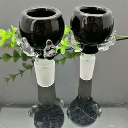 Hookahs Colour dragon claw glass foam head Glass bongs Oil Burner Glass Water Pipe Oil Rigs Smoking