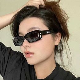 Brand Sunglasses new Xiaoxiangjia xiaoxiangfeng net red same box letter lens sunglasses ch71473a