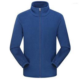 Men's Jackets MANTLCONX Warm Fleece Jacket Men Brand Clothing Autumn Winter Zipper Sweatshirts Male And Coats