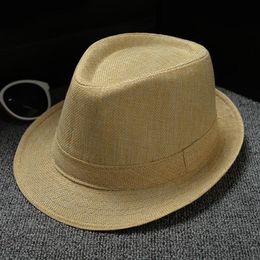 Wide Brim Hats Foldable For Men And Women Retro Jazz Hat Soild British Sun Travel HatWide