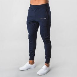 Mens Pants ALPHALETE Style Mens Brand Jogger Sweatpants Man Gyms Workout Fitness Cotton Trousers Male Casual Fashion Skinny Track Pants 230313